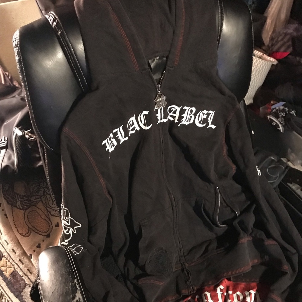 RARE Black label Society zip up hoodie vintage